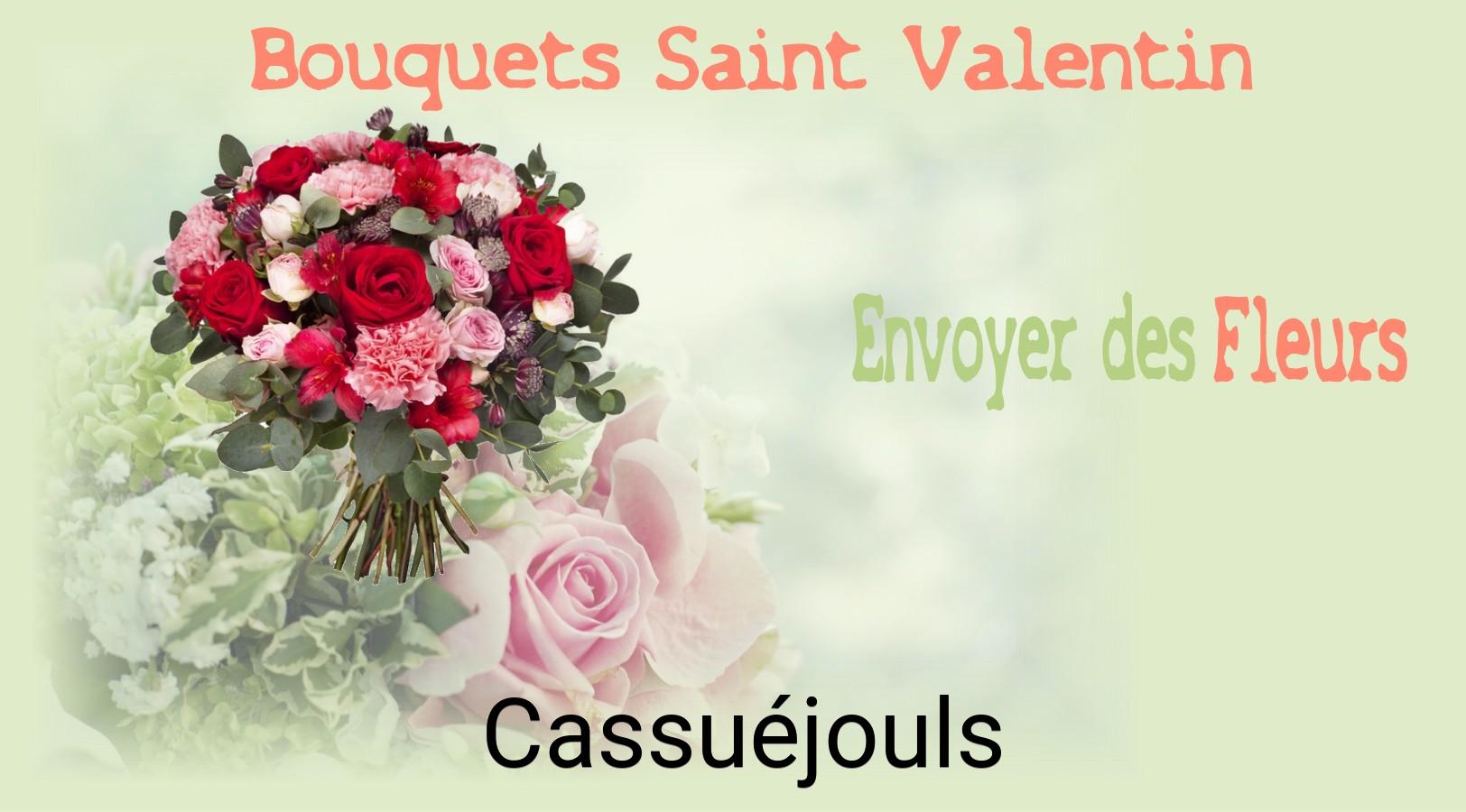 Roses de Saint-Valentin livrées à Cassuéjouls